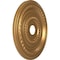 Ekena Millwork Cole PVC Ceiling Medallion (Fits Canopies up to 6"), Bright Coat Gold, 22"OD x 3 1/2"ID x 1"P CMP22COBGL - alternate 5